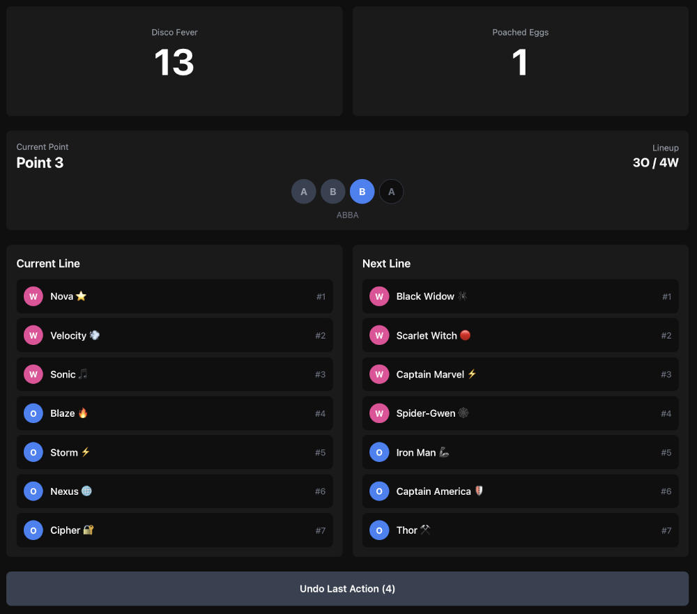 A screenshot of the app after all my crazy updates mentioned above were applied